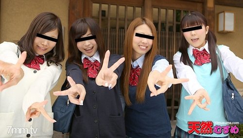 10MUSUME-010216-01 — Cewek beruniform: Pesta seks onsen bagian 1
